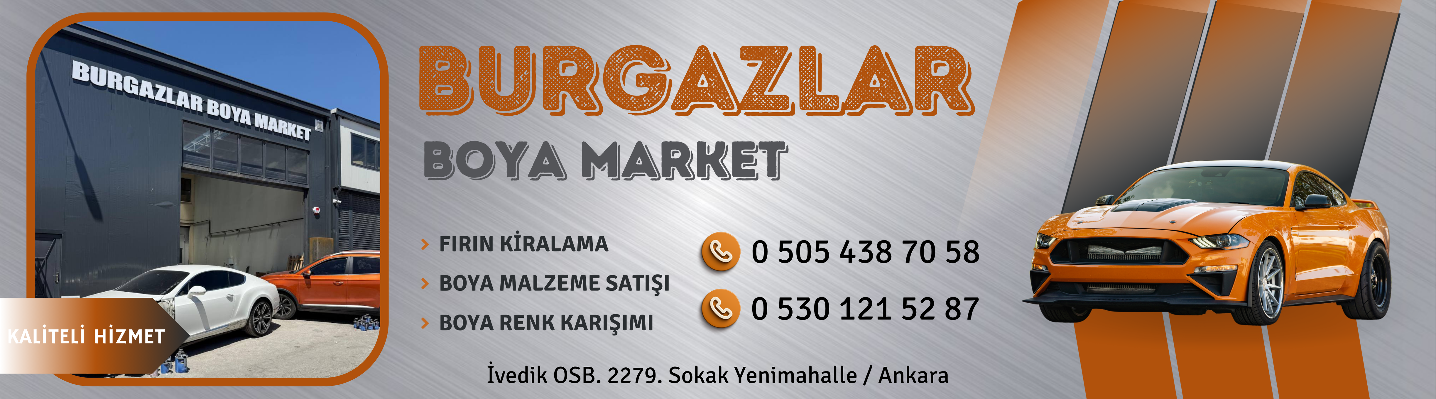 Boya Market İvedik Burgazlar