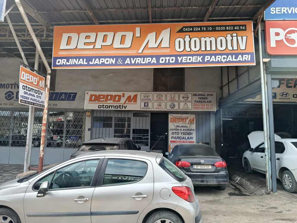 Depom Japon Kore Oto Yedek Parça Elazığ