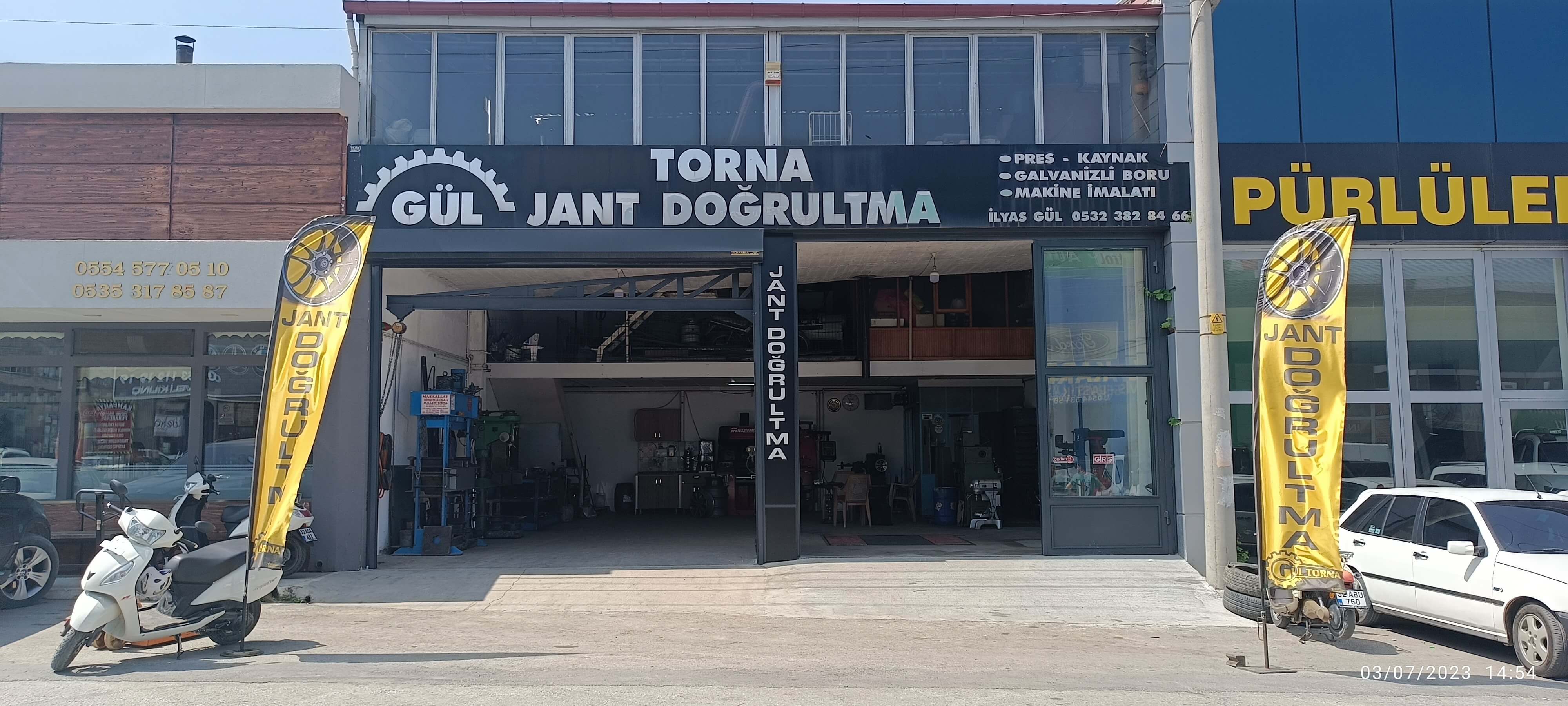Gül Torna Jant Doğrultma Tamiri Isparta