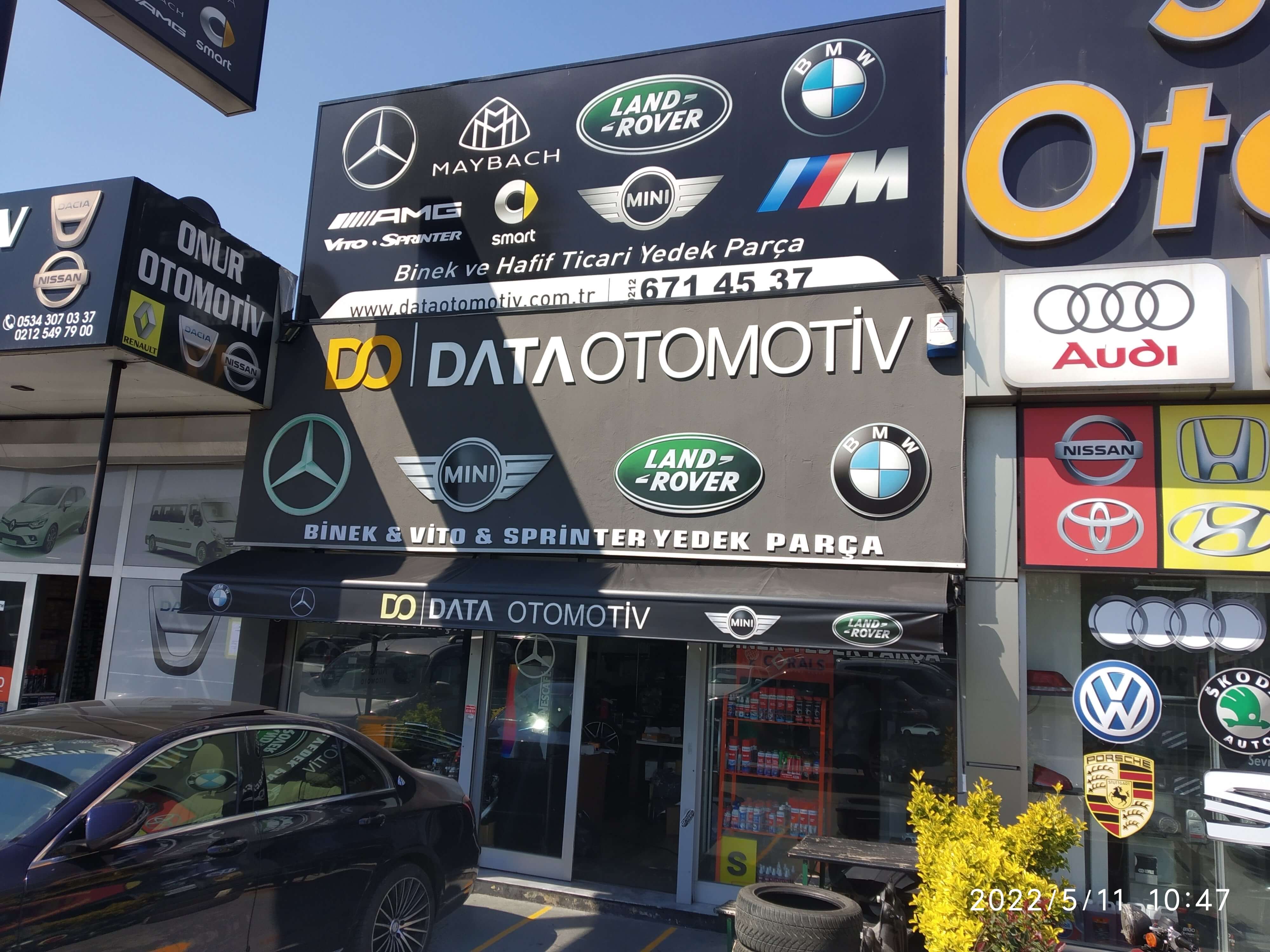 Data Otomotiv Servis ve Yedek Parça Servisi